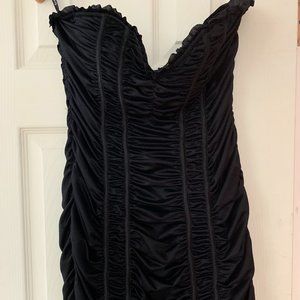 BeBe black sleevesless Sarina Dress new